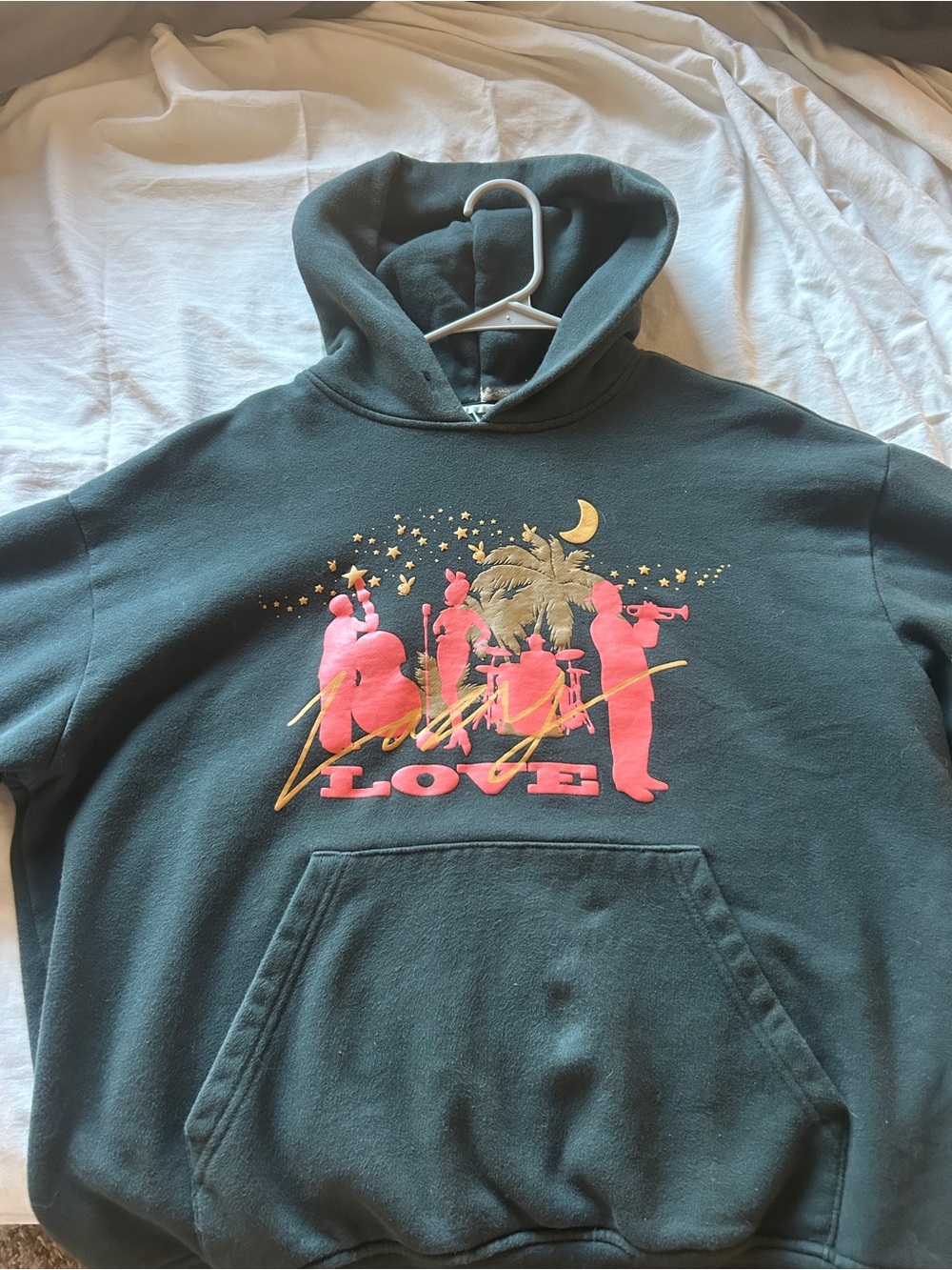 Men's Pacsun Playboy Dark Green Pullover